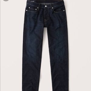 Abercrombie Men’s Skinny Jeans- dark wash
